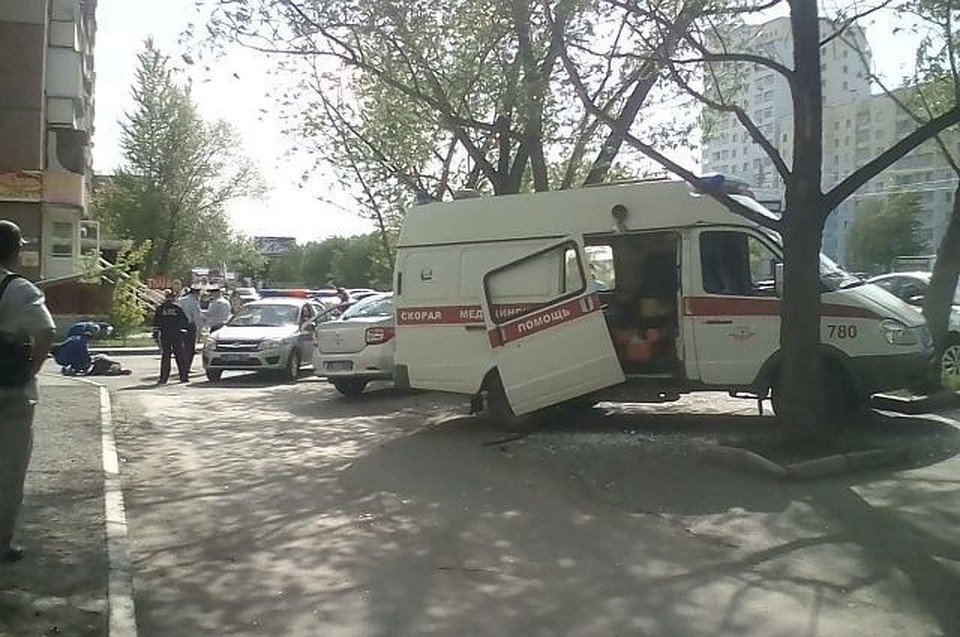 Во дворе на пр. Победы и произошло нападение.