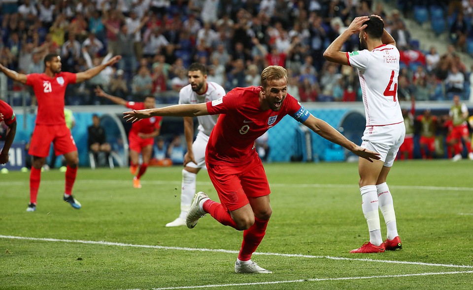 Форвард сборной Англии Харри Кейн.