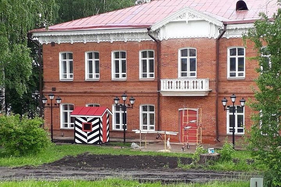 В новосибирском парке «Городское начало» отреставрировали историческое здание