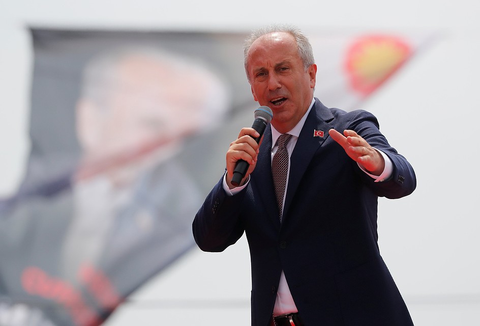 Кандидат от основной оппозиционной Народно-республиканской партии Мухаррем Индже