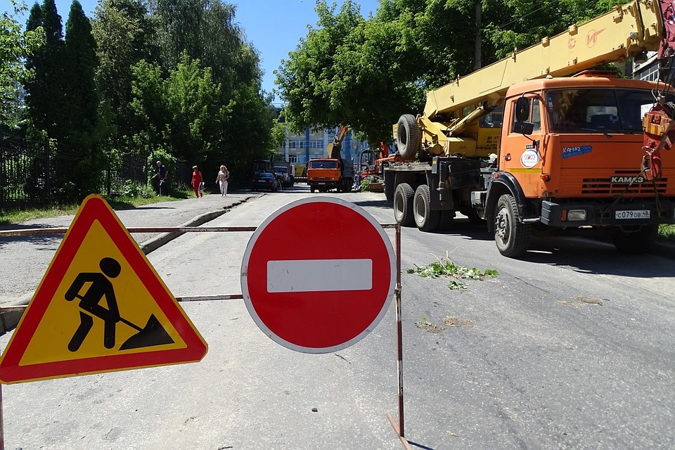 Из-за аварии на трех улицах Липецка нет воды