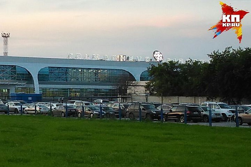 Самолет должен был прилететь в "Толмачево" в 6.50 утра.