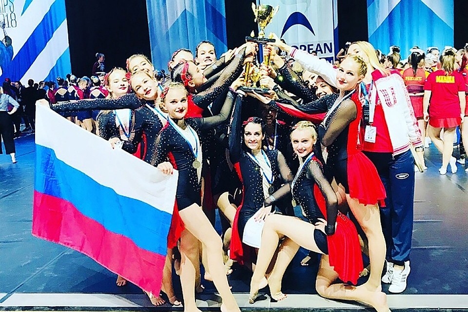 Бронзовые победители Чемпионата Европы по чир-спорту. Фото с сайта областной администрации.