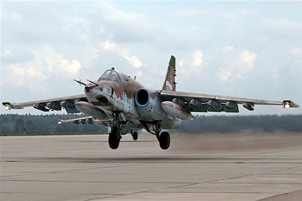Из Сирии в Россию вернулись Су-25