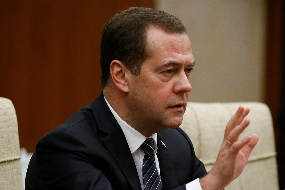Премьер-министр РФ Дмитрий Медведев