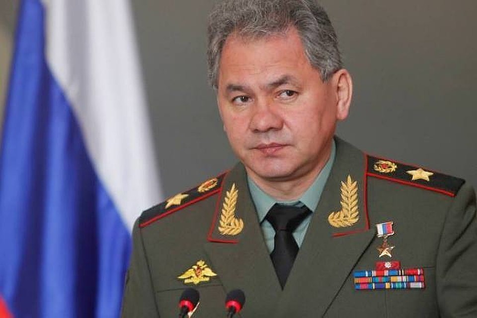 Министр обороны РФ Сергей Шойгу