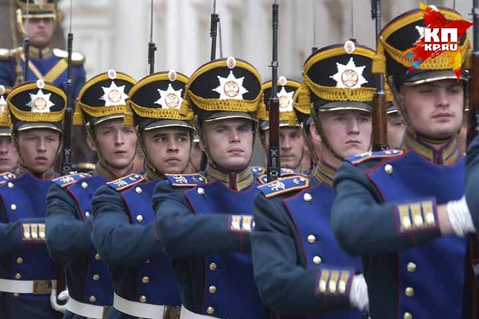 Кремлевский полк считается элитным воинским подразделением.