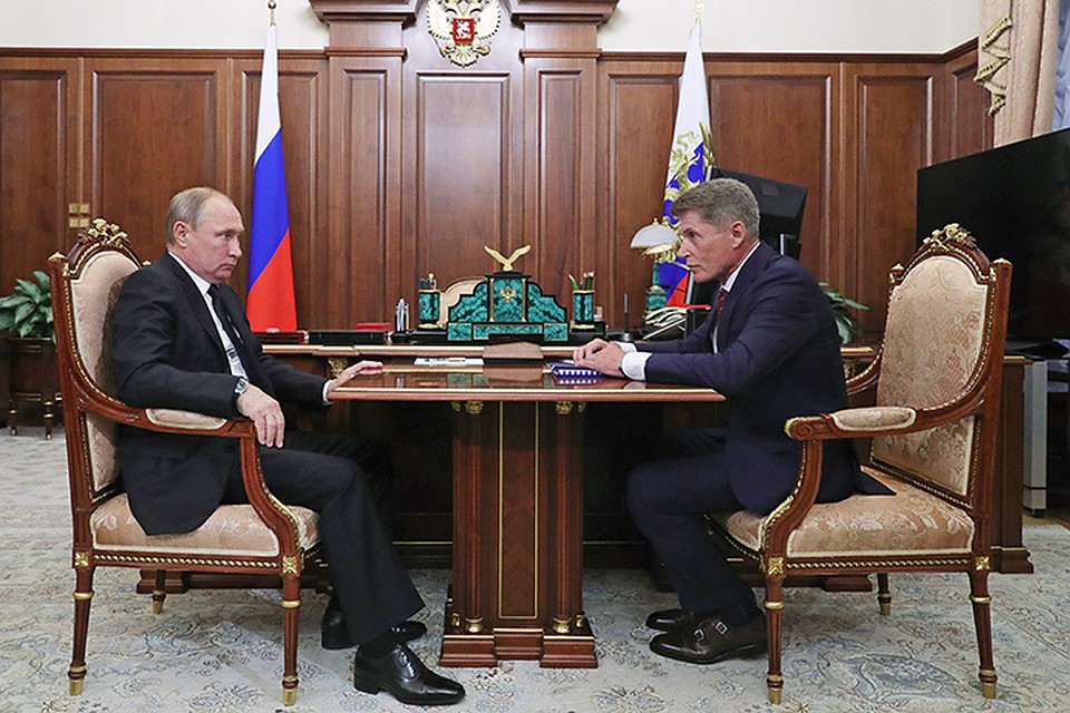Путин поручил руководству проработать вопрос о строительстве моста на Сахалин