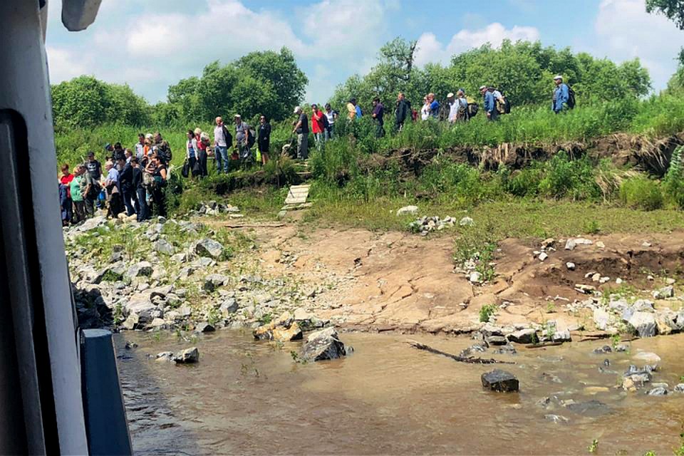 Дачникам левобережья предлагают покинуть острова до прихода паводка