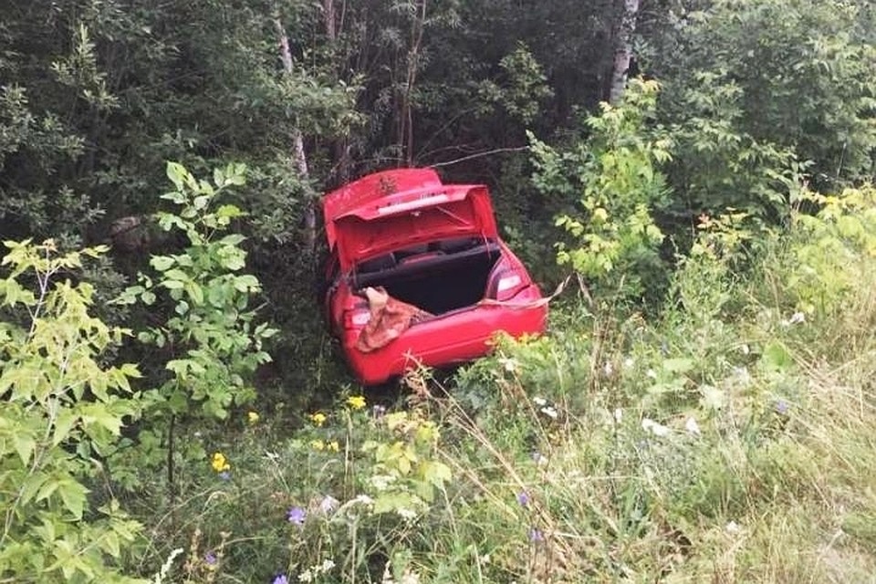 С места аварии