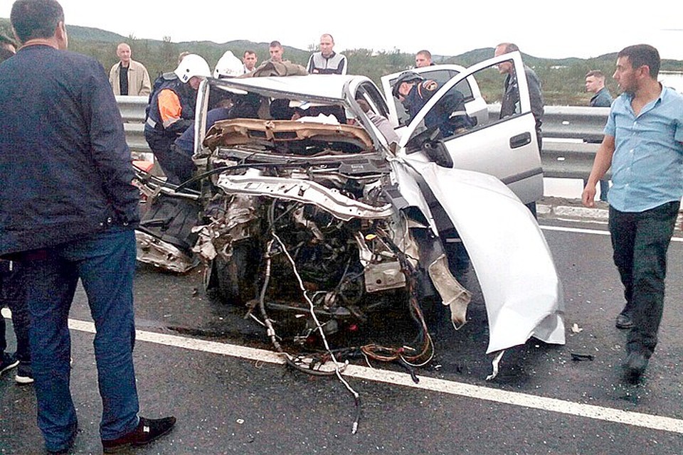 В Мурманской области 2 водителя пострадали в ходе опасной аварии на пути в Печенгский район. Фото: Наталья Карлина