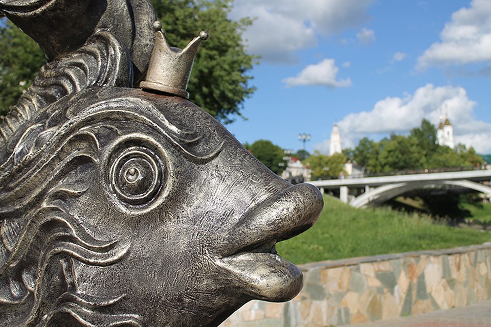 Золотая рыбка в Витебске лишилась ключика. Фото: Юрий ШЕПЕЛЕВ, ННВ.