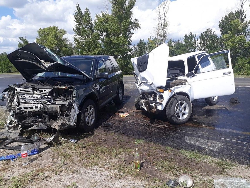 Фото с места ДТП под Балашовом