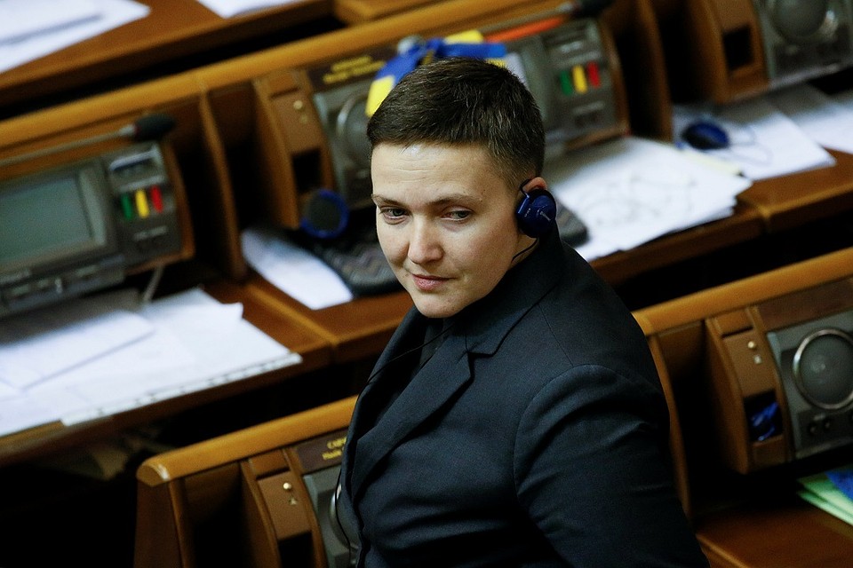 Депутат Верховной рады Надежда Савченко