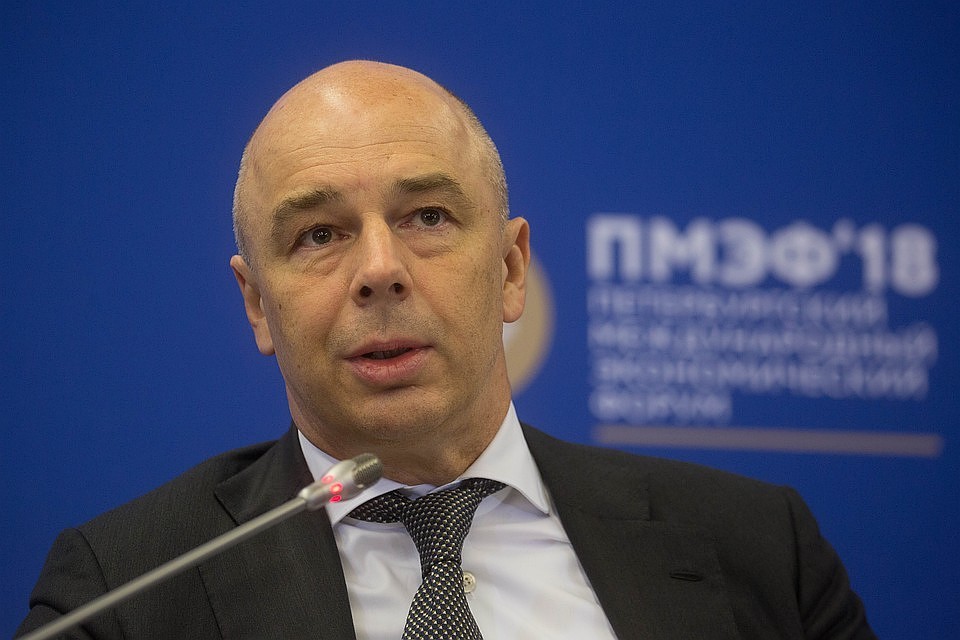 Первый вице-премьер, министр финансов РФ Антон Силуанов