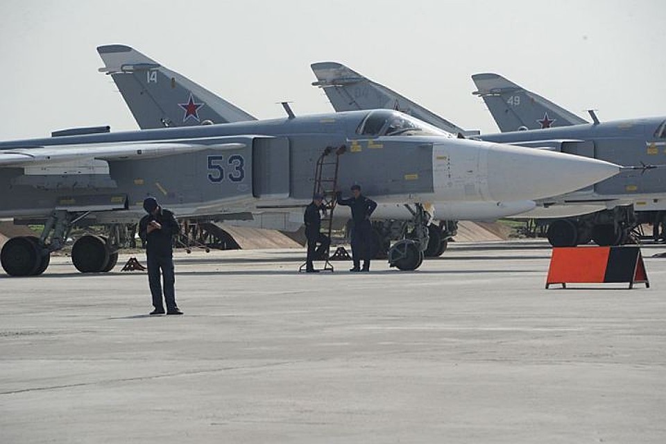 Авиабаза Хмеймим в Сирии