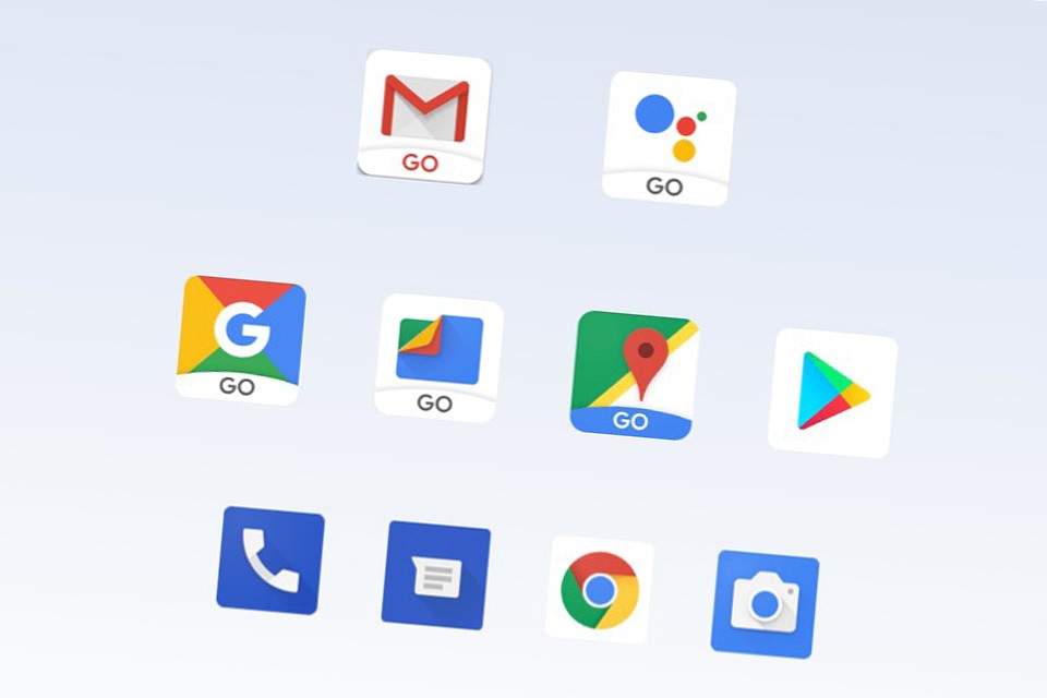 Основная часть обновления коснулась приложений Google, которые были специально созданы для версии Go.