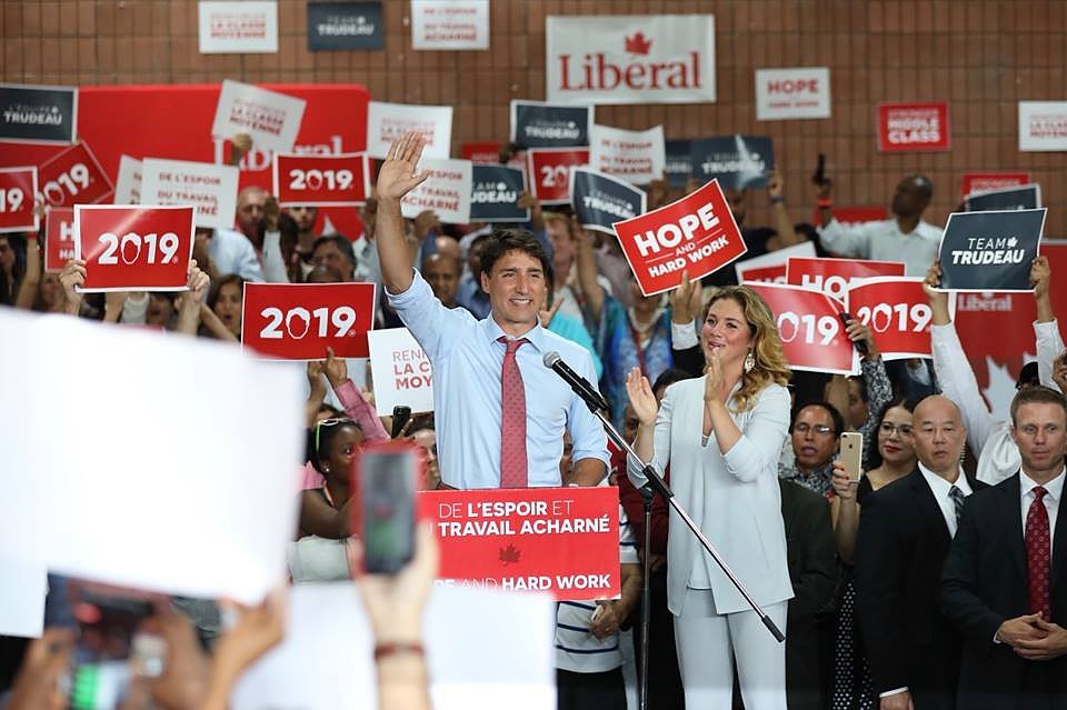 Премьер-министр Канады Джастин Трюдо. Фото: facebook.com/JustinPJTrudeau