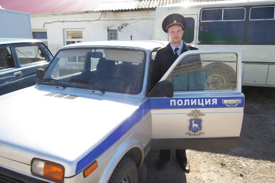 Владимир на службе совсем недавно, а уже успел отметиться героическим поступком