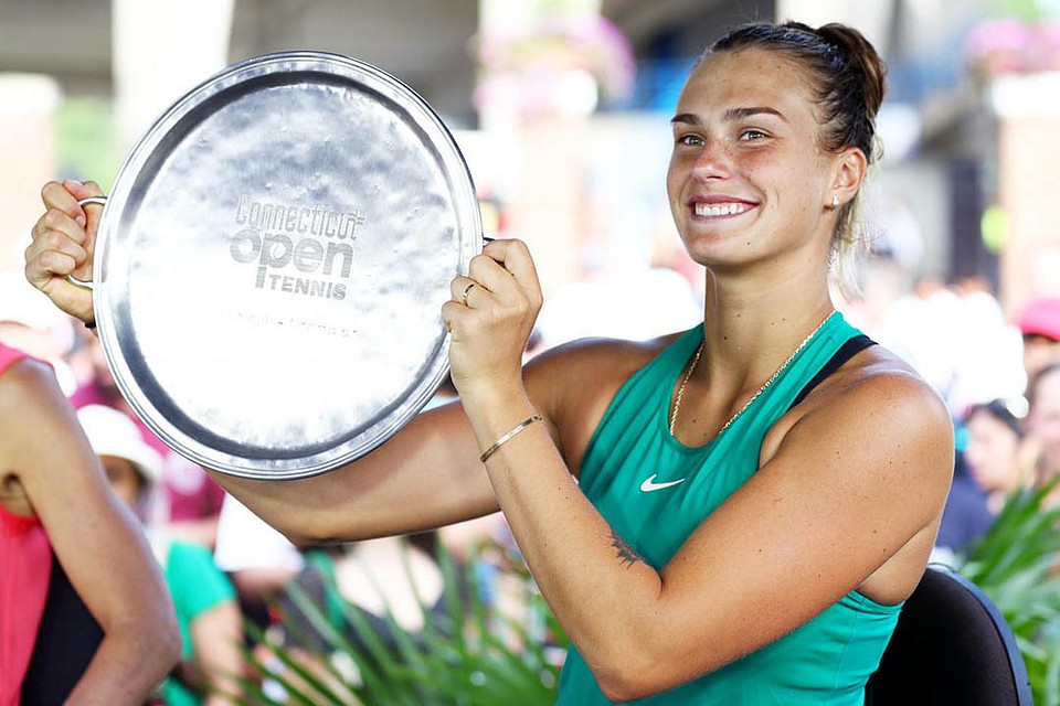 Арина Соболенко впервые в карьере выиграла турнир категории «Премьер» WTA. Фото: wtatennis.com