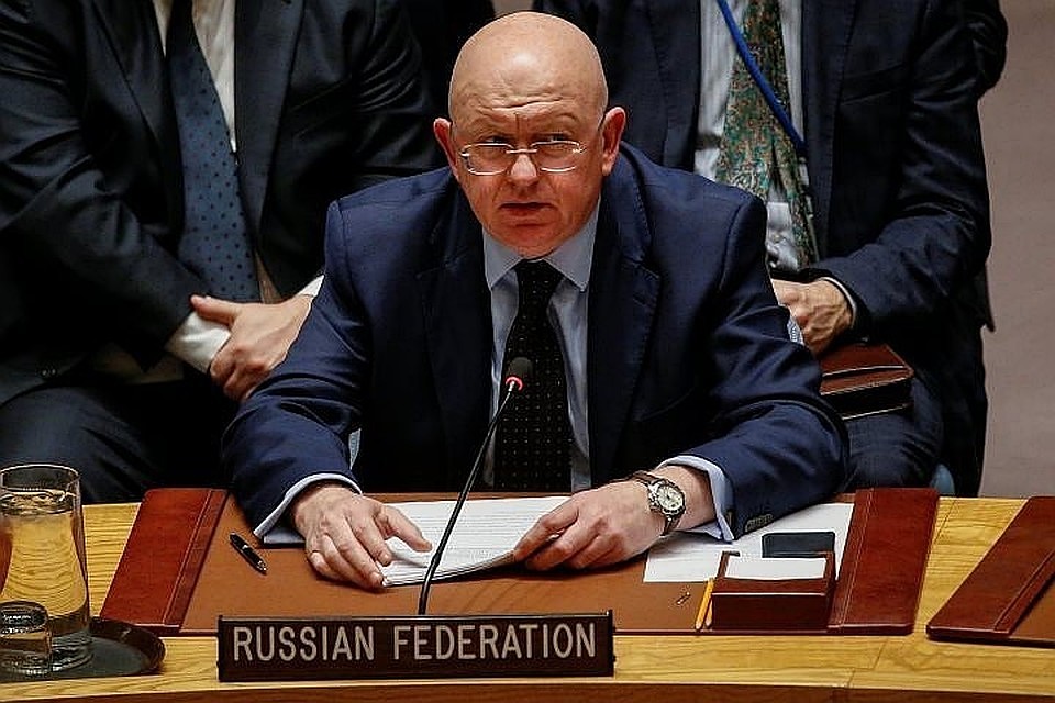 Постпред России при ООН Василий Небензя