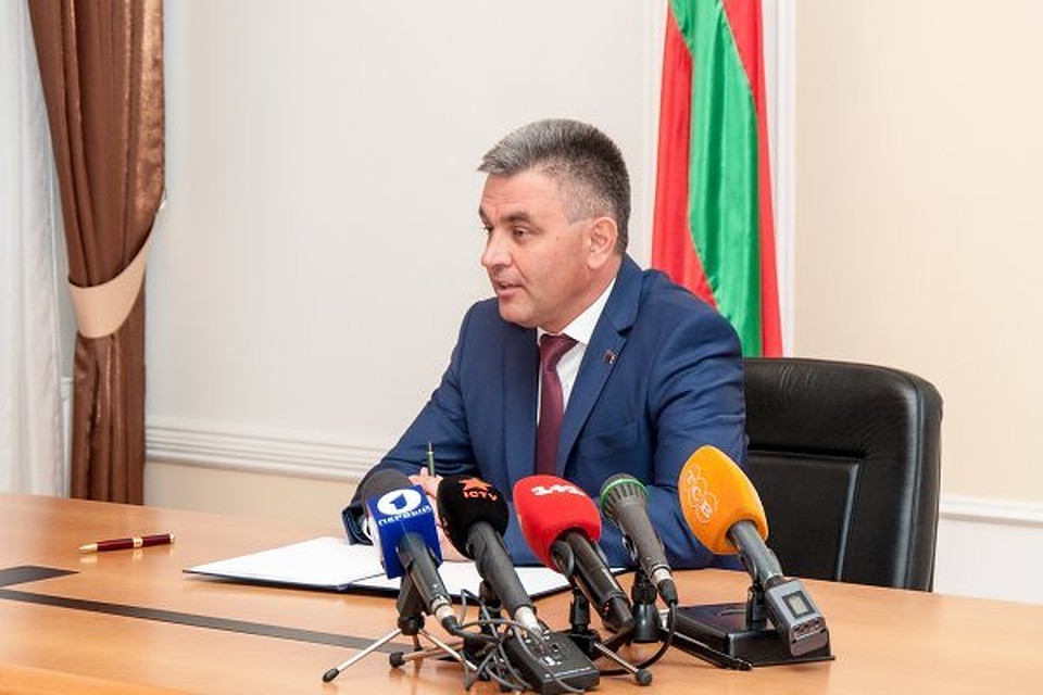 Приднестровский лидер Вадим Красносельский.