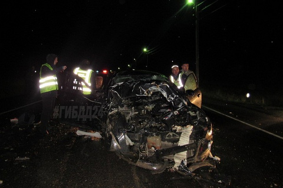 В Красноярском крае по вине пьяного отца в страшной аварии погибли двое детей. Фото: пресс-служба краевой полиции
