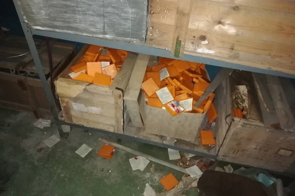 В минском бомбоубежище обнаружили аптечки с психотропами. Фото с сайта guvd.gov.by