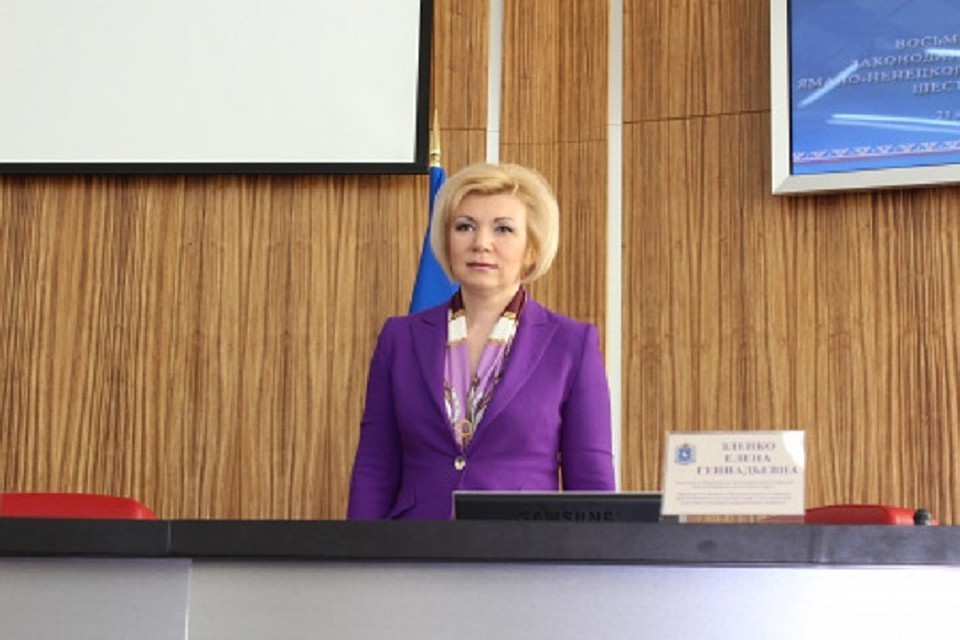 Новым сенатором от Ямала в Совфеде стала вице-спикер Заксобрания ЯНАО Елена Зленко Фото: zsyanao.ru