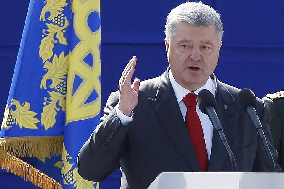 Президент Украины Петр Порошенко.
