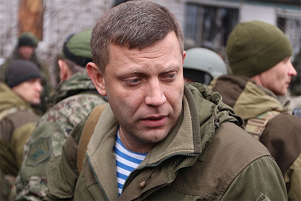 Глава ДНР Александр Захарченко