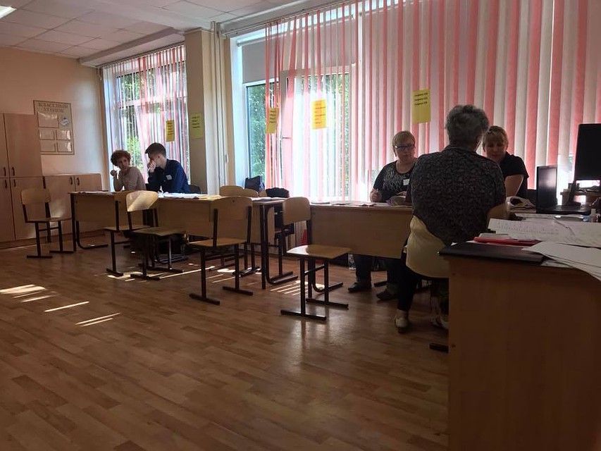 Явка на участке 3335 была очень низкой - всего 24%