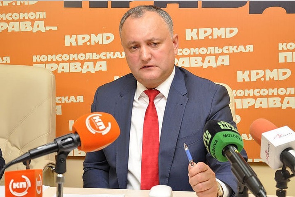 Игорь Додон.