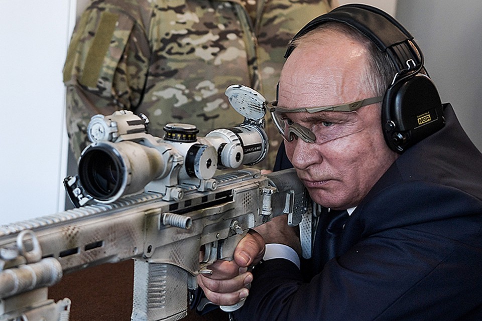 Мишень была установлена на расстоянии 600 метров. Фото: Алексей Никольский/ТАСС