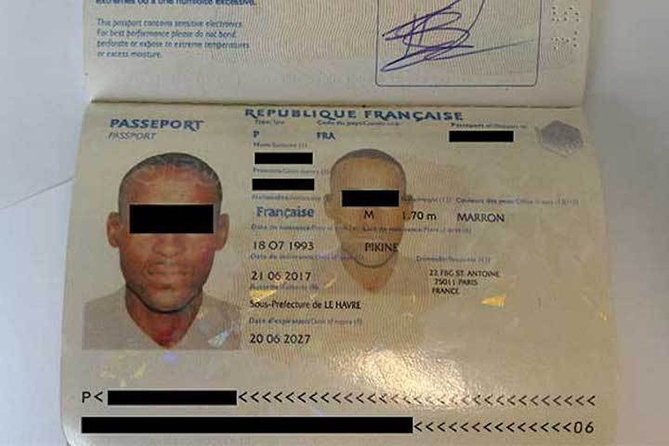 В Бресте задержали африканца с поддельным паспортом гражданина Франции. Фото с сайта Госпогранкомитета