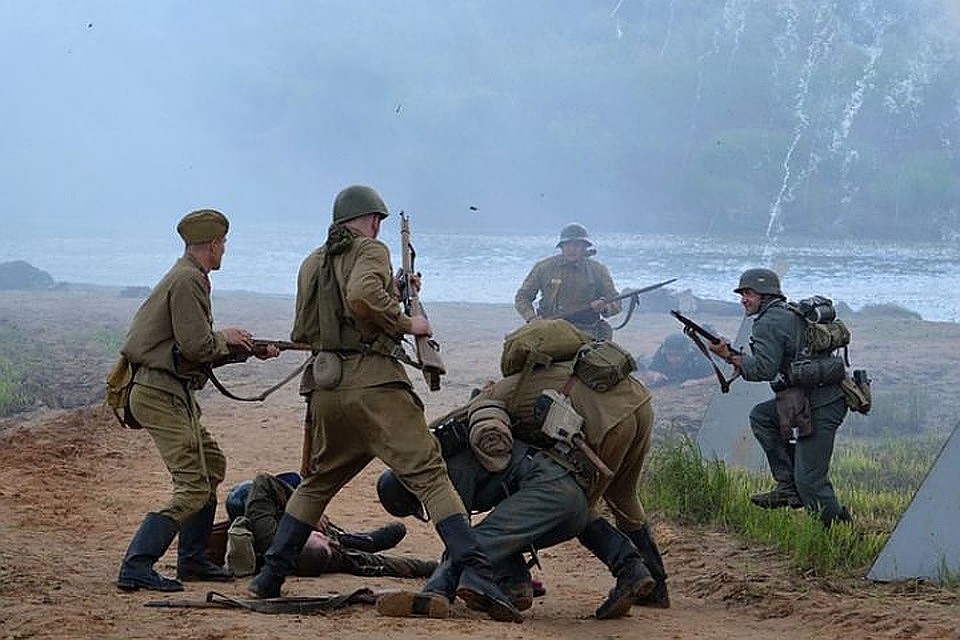 На Смоленщине регулярно проводится реконструкция событий лета 1941-го.