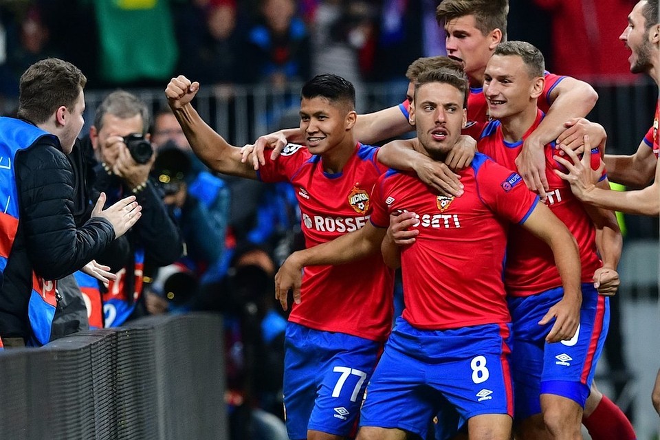 Победа ЦСКА над "Реалом" - сенсация тура Лиги чемпионов. Фото: UEFA