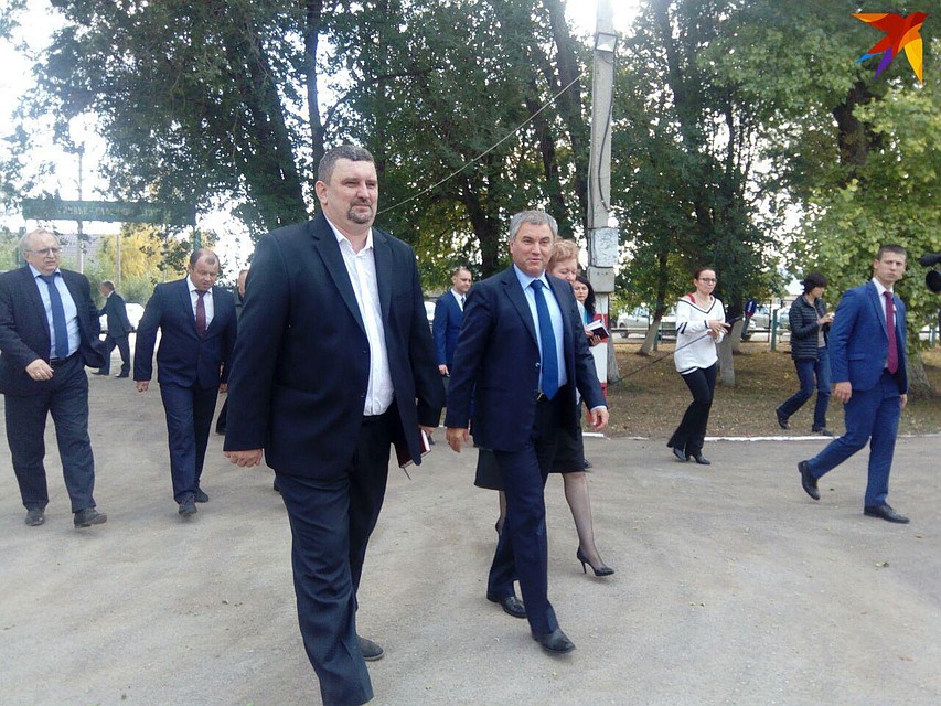Вячеслав Володин прибыл в Ивантеевку