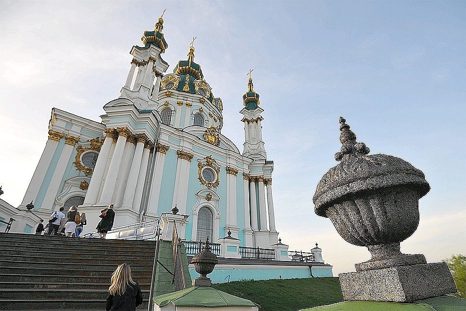 Андреевская церковь в Киеве.