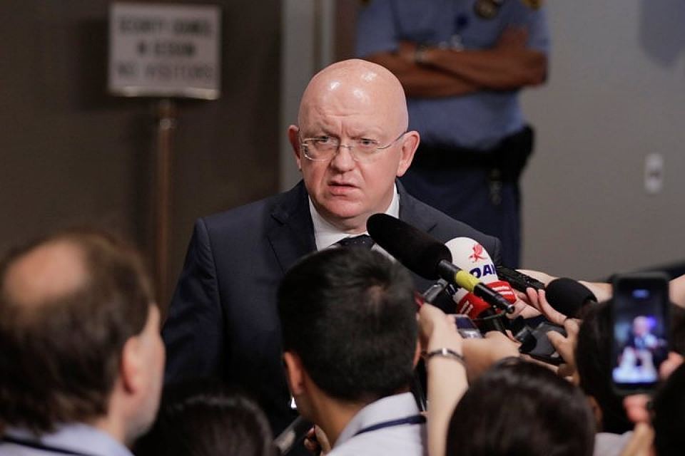 Постоянный представитель РФ в ООН Василий Небензя