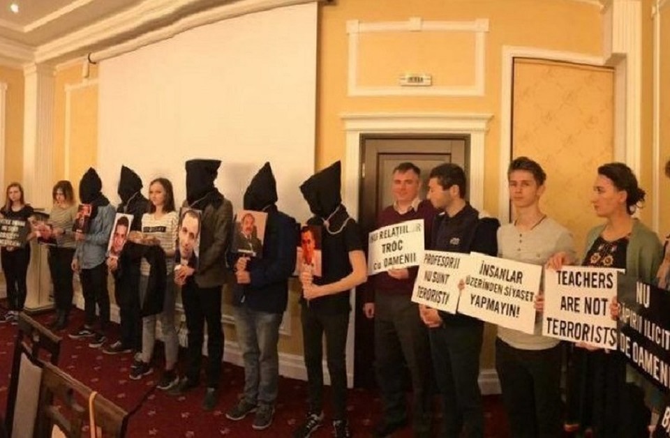 Акцию организовала Amnesty International Молдова. Фото: Publika.