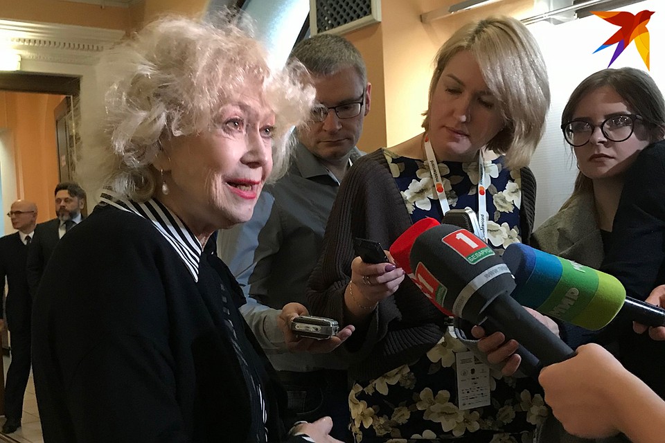 Светлана Немоляева стала в этом году главной звездой "Лiстапада".
