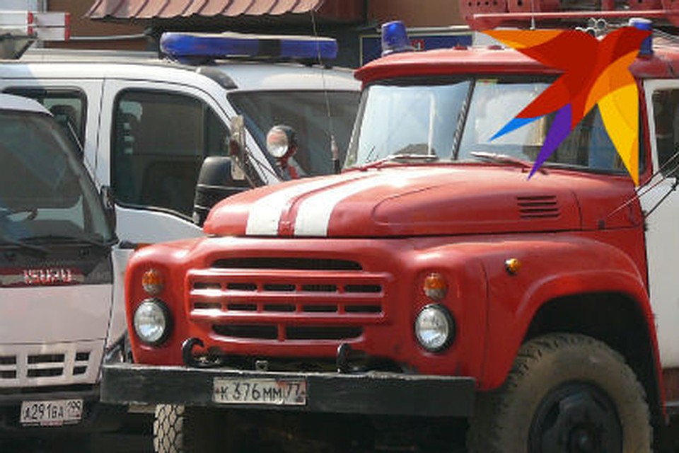Пожар удалось потушить за полчаса.