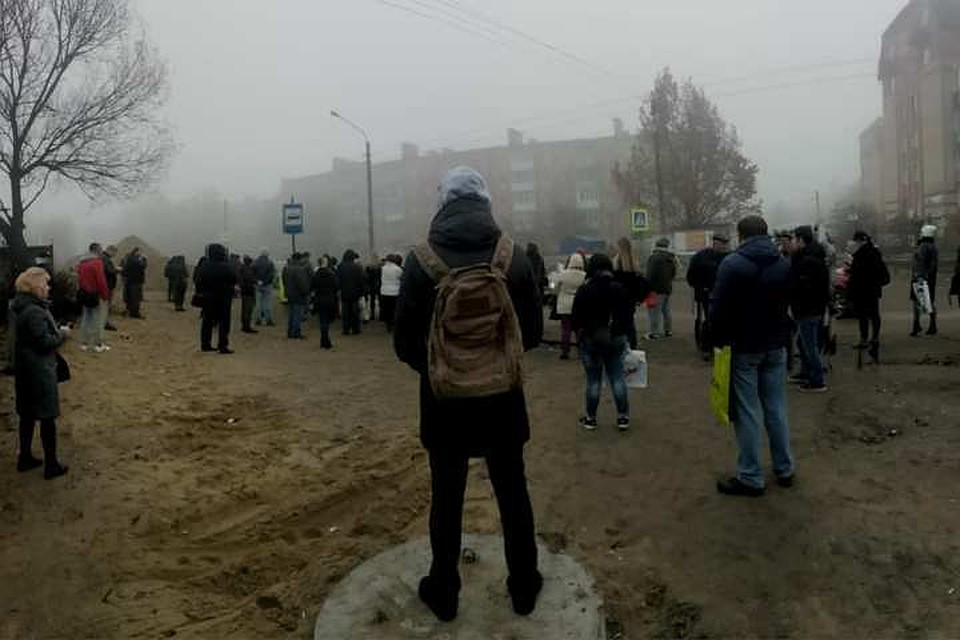 Жители Васильково безуспешно ждут автобус до Калининграда.