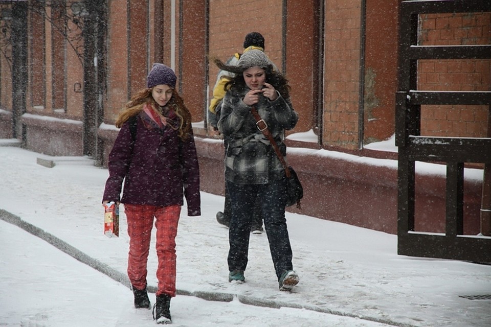 В Иркутской области 9 ноября снег и сильный ветер