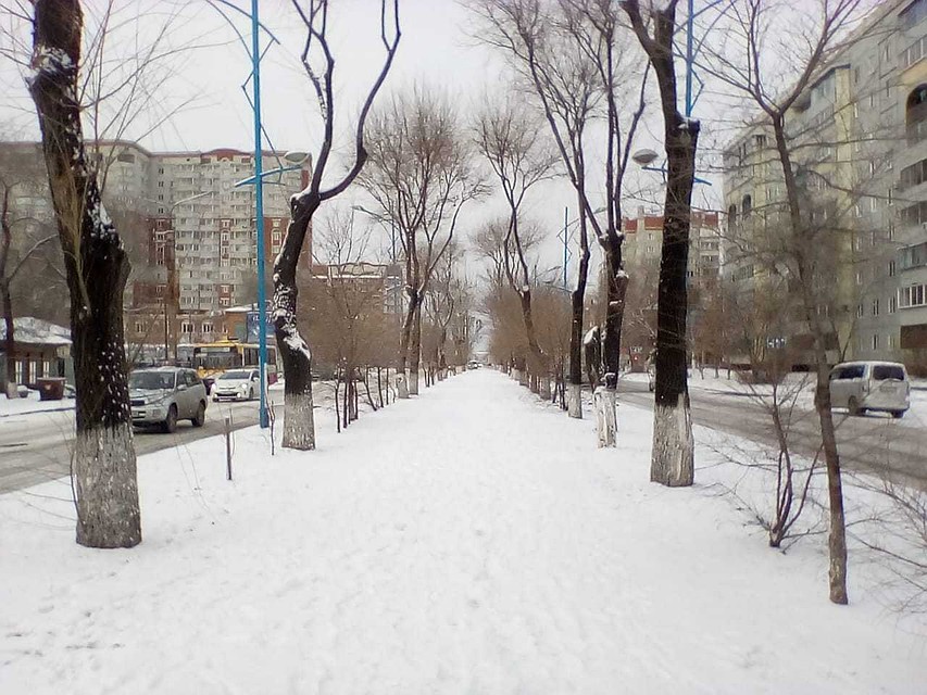В ближайшие дни в столице Приамурья столбики термометров не опустятся ниже -4… -8°C днем.