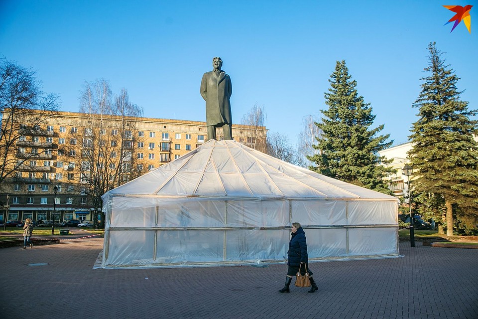 Ремонт памятника Калинину в Минске обойдется почти в 55 тысяч долларов