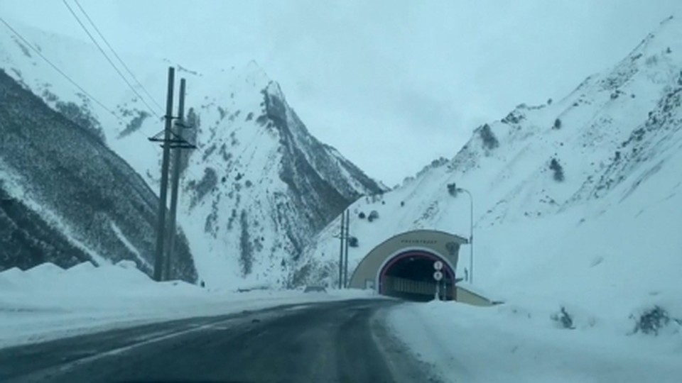 Дорога на Грузию закрыта.