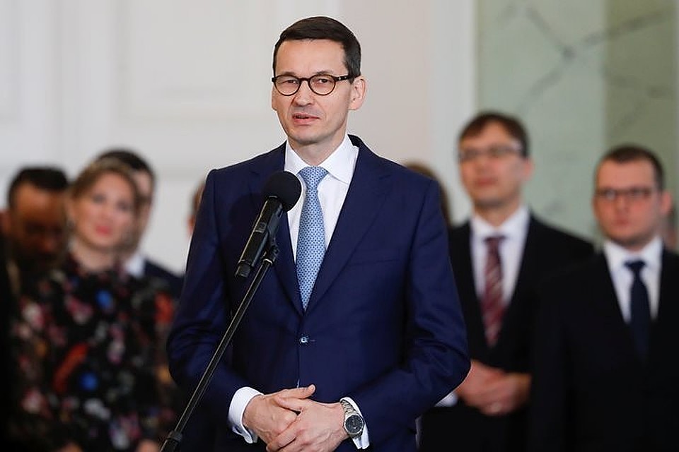Премьер-министр Польши Матеуш Моравецкий