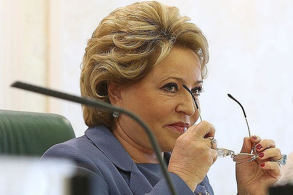 Спикер Совета Федерации Валентина Матвиенко. Фото: Михаил Почуев/ТАСС